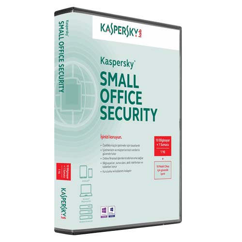 KASPERSKY Small Office Security 10PC + 10MD + 1FS 1 Yıl Box