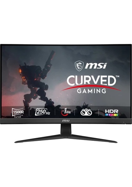 MSI 31.5 G32C4X FreeSync Premium Curved 1Ms 250Hz HDMI, DP FHD VA GAMING MONİTÖR