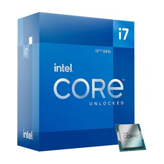 INTEL Core i7 12700K 12 CORE 3.60 GHz 25MB 1700P 125W BOX (KUTULU) (FANSIZ) (12.Nesil) 