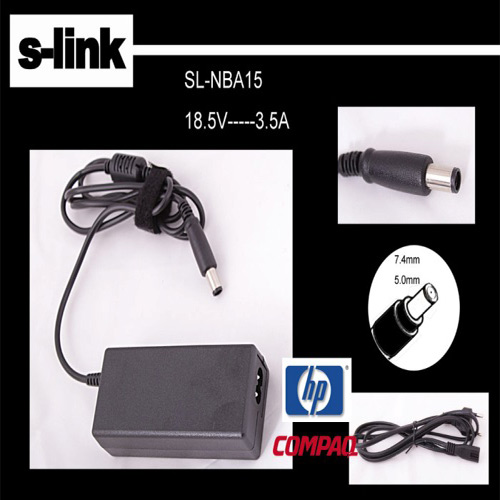 S-LINK SL-NBA15 18.5V 3.5A 7.4*5.0MM Notebook Adaptr