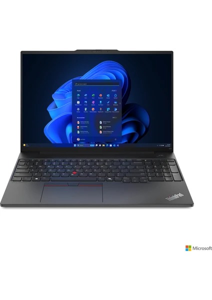 LENOVO THINKPAD E16 GEN2 21MA002UTX ULTRA 7 155H 16GB 512GB SSD 16 Fhd O/B VGA DOS Dizst Bilgisayar