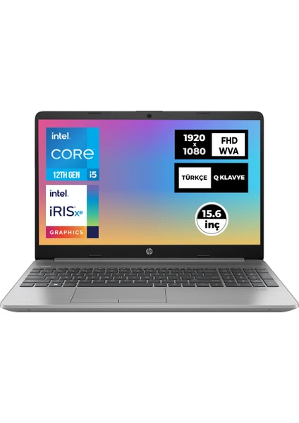 HP 250 G9 i5 1235U 32GB 1TB NVME 15.6 Full HD Win 11 Pro Tanabilir Bilgisayar